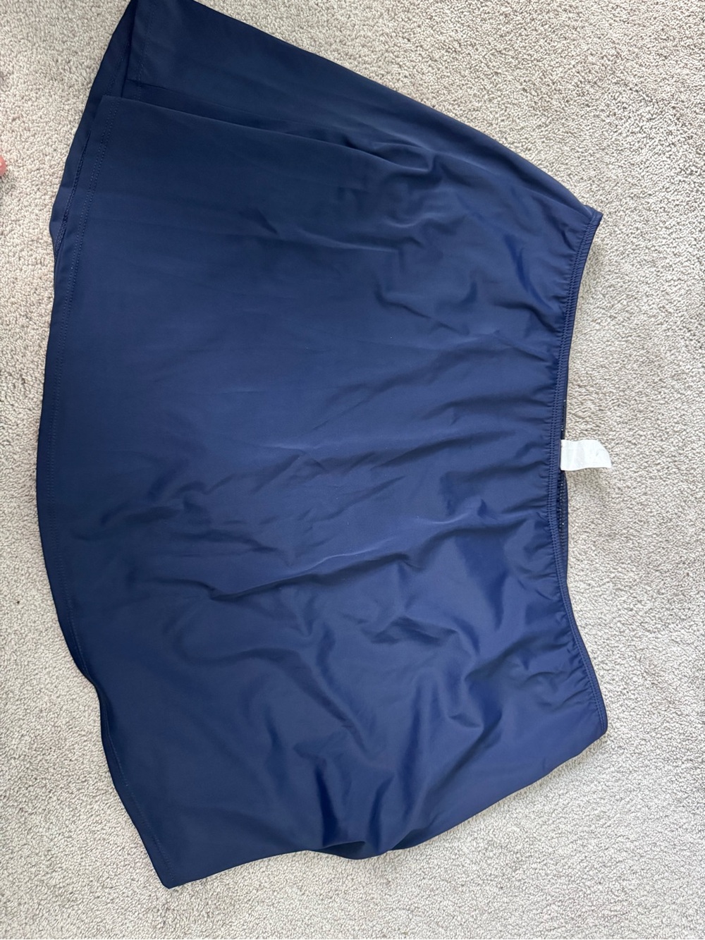Swimsuits For All Navy Blue A-Line Swim Skirt